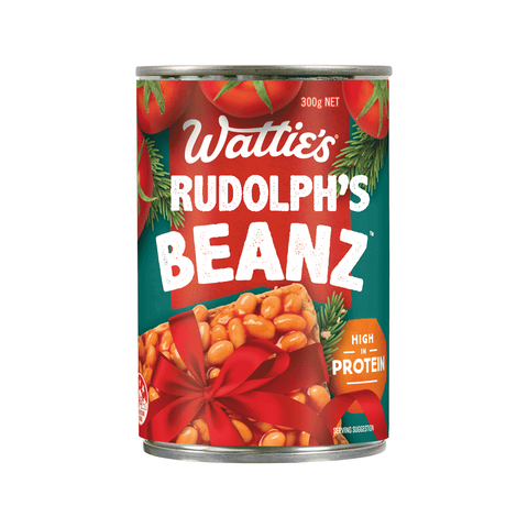 Personalised Wattie's® Baked Beanz® in Tomato Sauce 300g - Christmas Edition