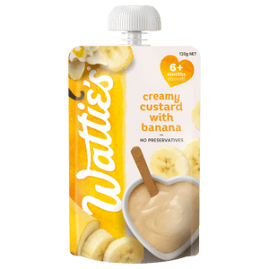 Wattie's® Creamy Custard with Banana Front of Pack