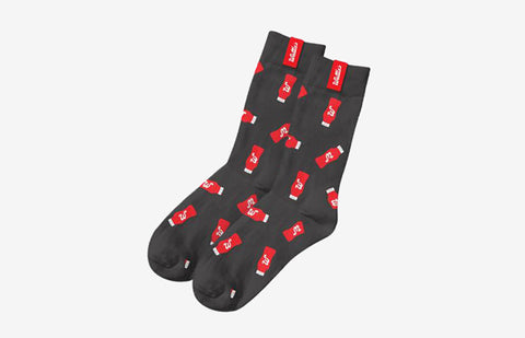 Wattie’s® Ketchup Socks in Dark Grey