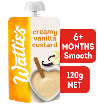 Wattie's® Creamy Vanilla Custard - 6+ mnths